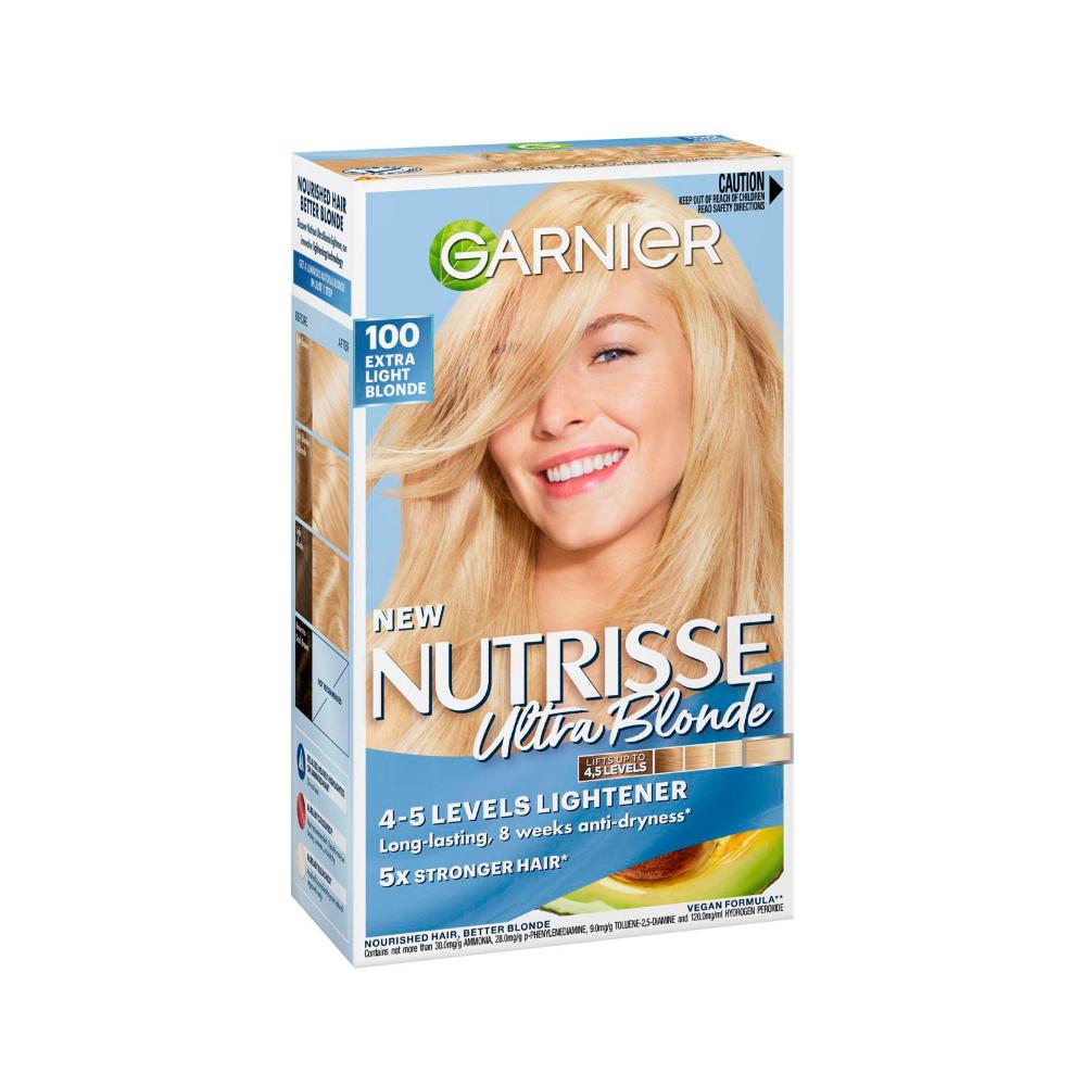 Buy Garnier Nutrisse Hair Colour Truly Blonde Extra Light Pack Coles