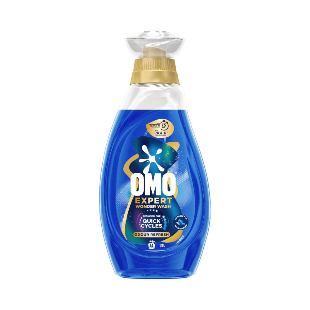 OMO Expert Wonder Wash Laundry Liquid Odour Refresh | 1.18L