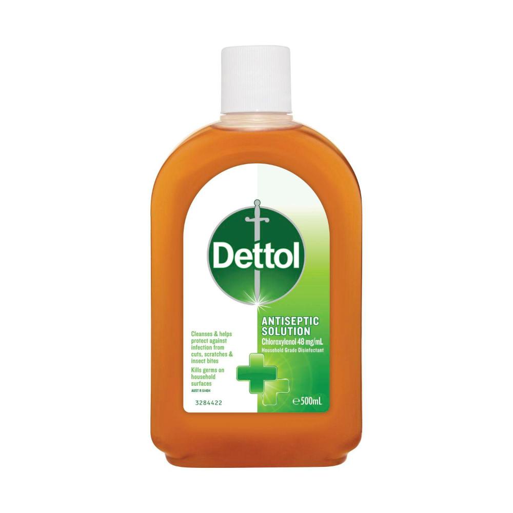 Dettol Classic Antibacterial Disinfectant Liquid Solution | 500mL