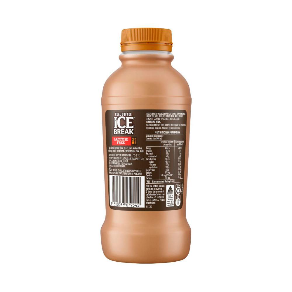 Buy Ice Break Triple Shot Triple Shot Lactose Free 500mL Coles