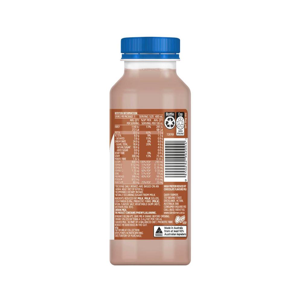 Dairy Farmers Protein Smoothie Chocolate Drink | 400mL