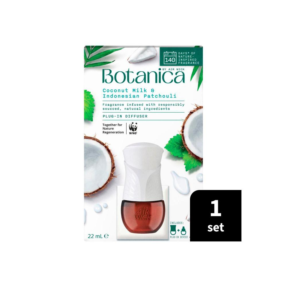 Buy Botanica By Air Wick Air Plug In Diffuser Refill Coconut Milk ...