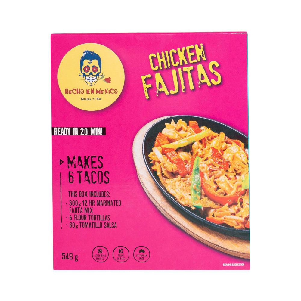 Hecho En Mexico Chicken Fajitas Kit 548g