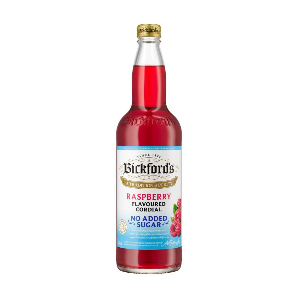 Buy Bickford's Cordial Raspberry No Added Sugar 750mL | Coles