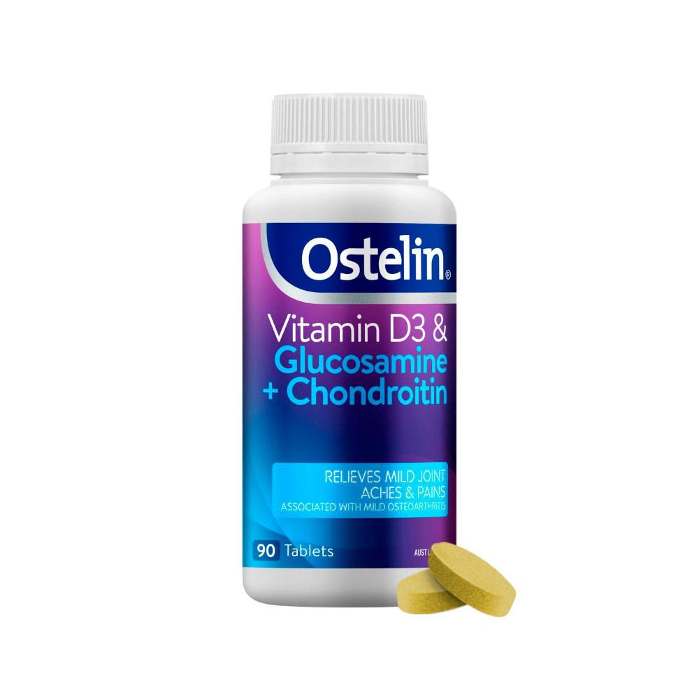 Buy Ostelin Vitamin D3 Glucosamin & Chondroitin 90 Pack | Coles