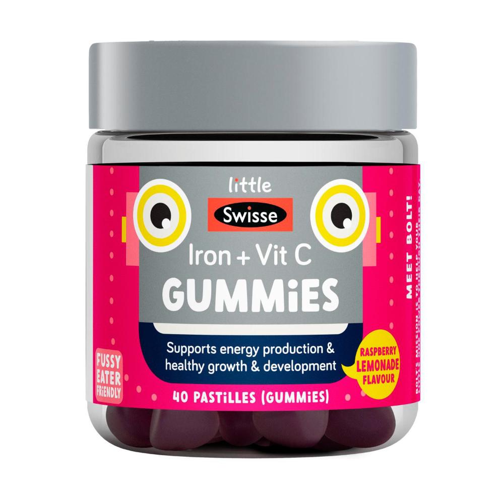 Swisse Kids Gummies Iron + Vit C | 40 Pack