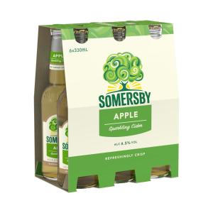 Somersby Apple Cider Cans 10 x 375ml (10 Pack)