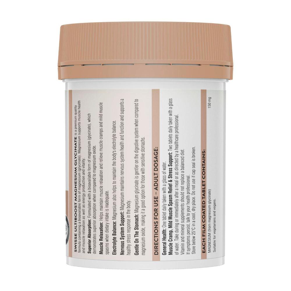 Swisse UB Magnesium Glycinate | 120 Pack