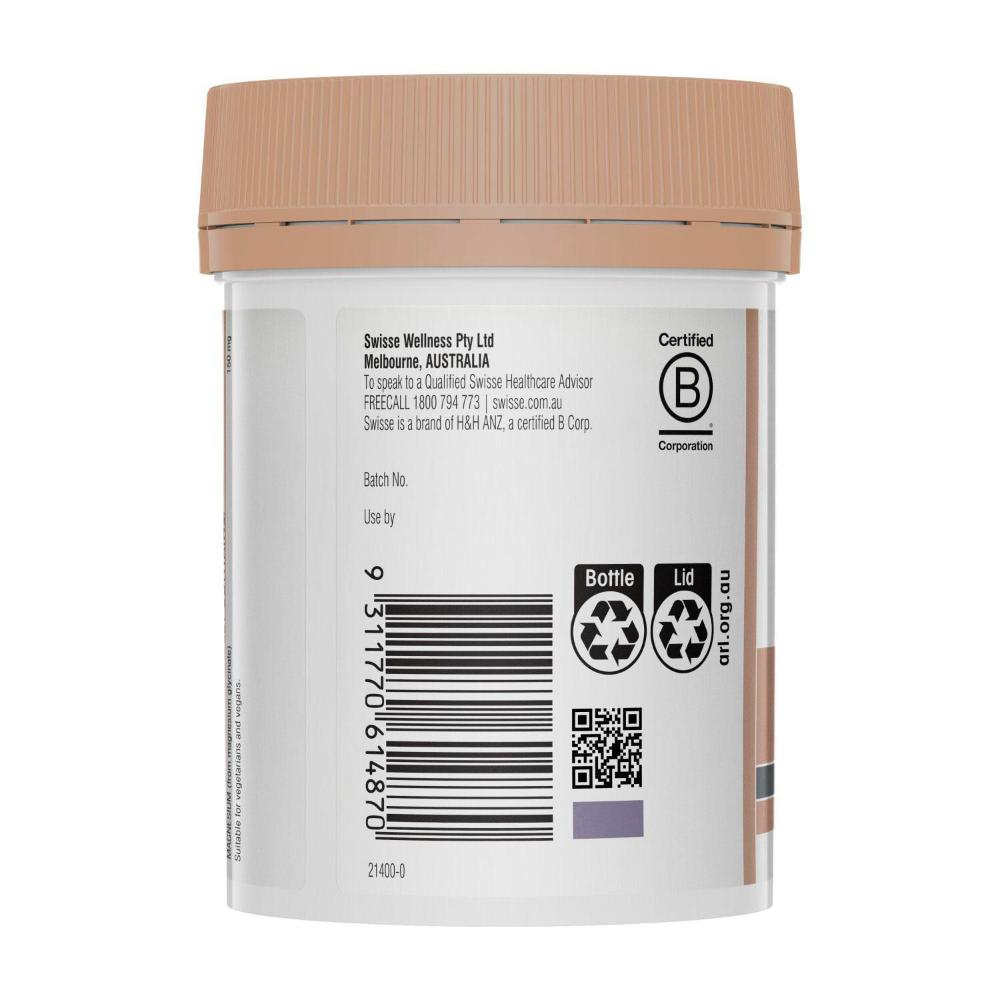 Swisse UB Magnesium Glycinate | 120 Pack