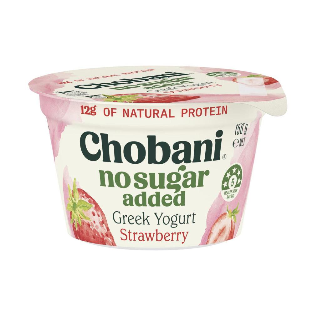 Chobani Zero Sugar Greek Yogurt, Assorted (16 x 150 g)