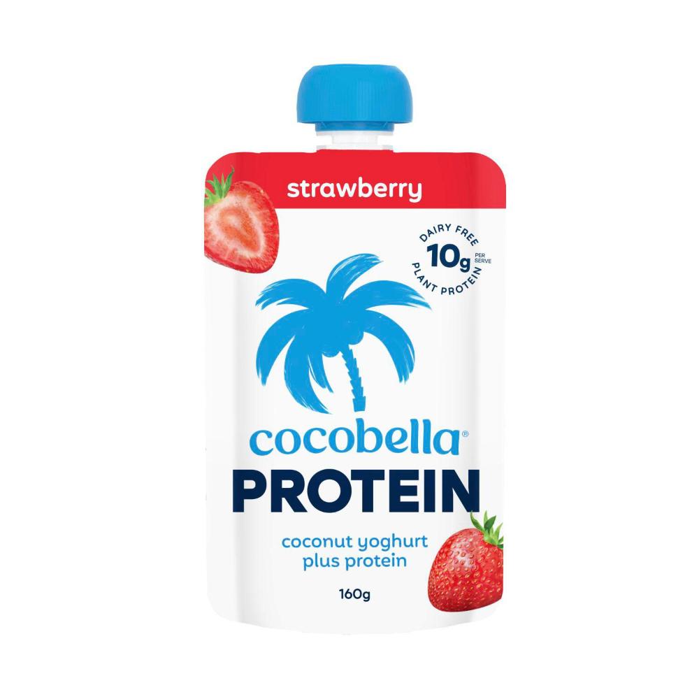 Cocobella Protein Coconut Yoghurt Pouch Strawberry