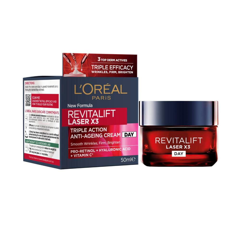 Buy L'Oreal Revitalift Laser AntiAging Power Moisturiser 50mL Coles