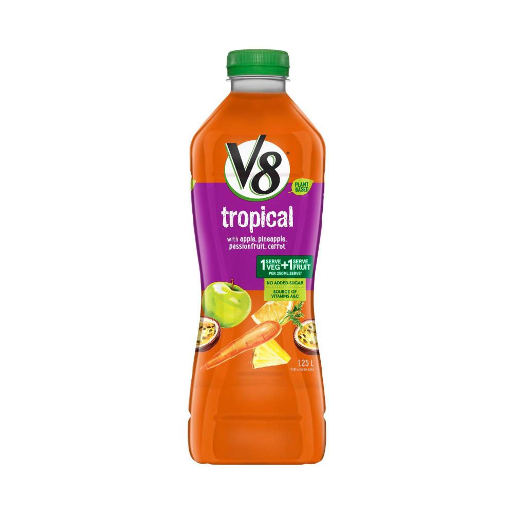 Buy Campbell's V8 Tropical Juice Coles