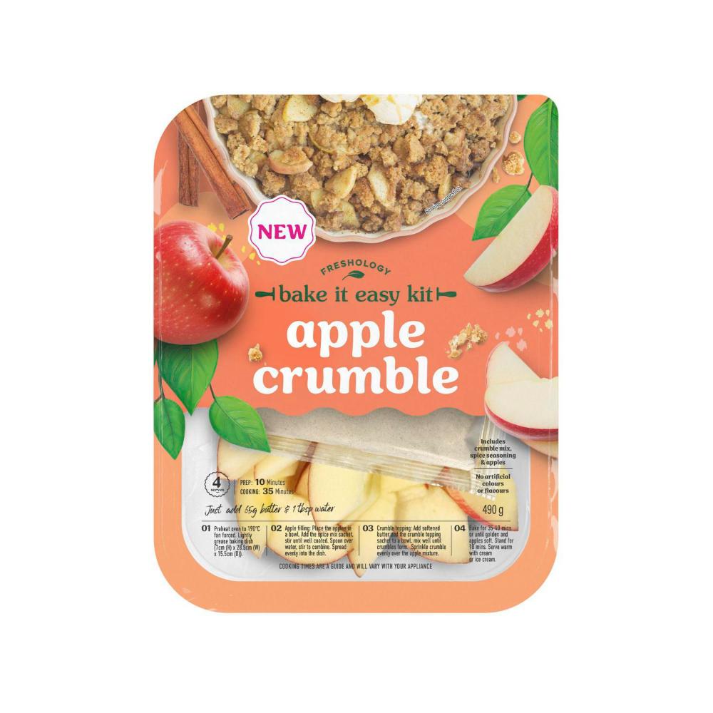 Buy Freshology Apple Crumble 490g | Coles