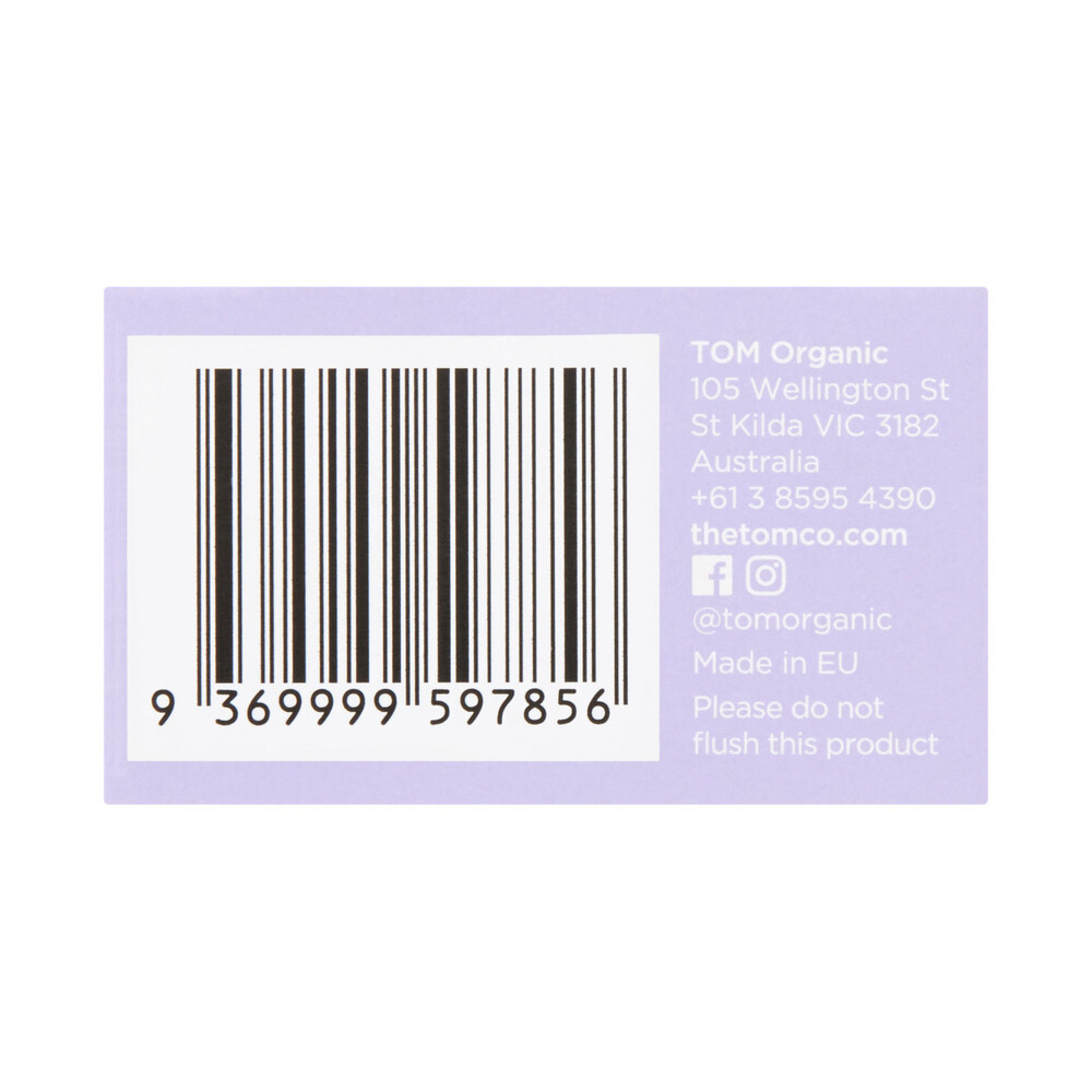 TOM Organic Super Tampons | 16 pack