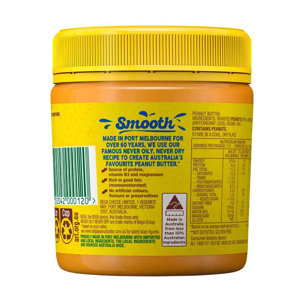 Bega Peanut Butter Smooth | 375g