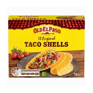 Old El Paso Taco Shells 12 Pack | 156g