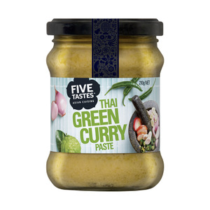 coles green curry paste