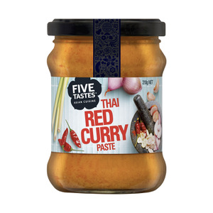 coles green curry paste