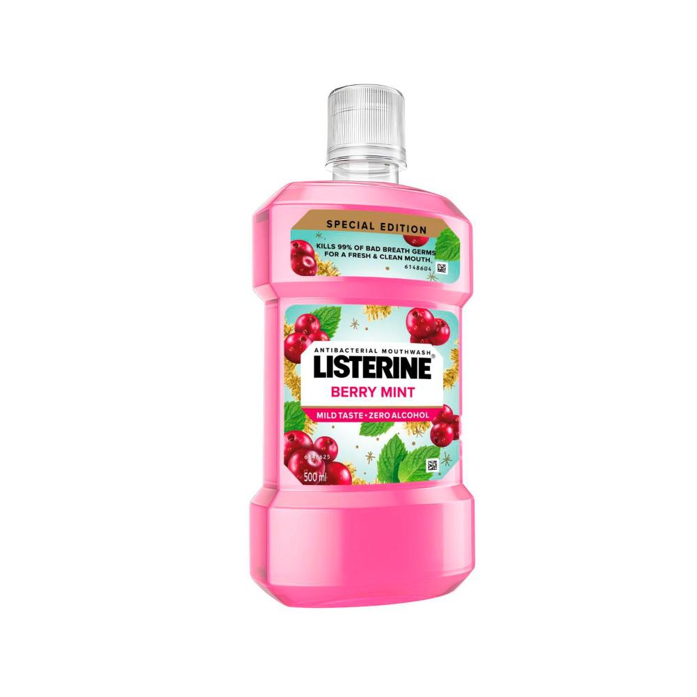Listerine Berry Mint Mouthwash | 500mL