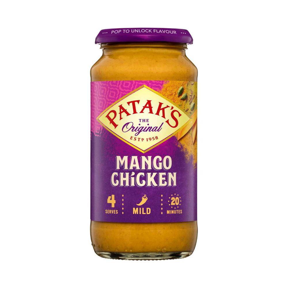 Buy Patak's Mango Chicken Simmer Sauce 450g | Coles
