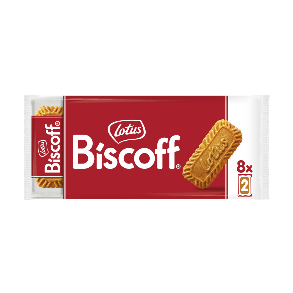 Buy Lotus Biscoff Biscuits 8X2 pack 124g Coles