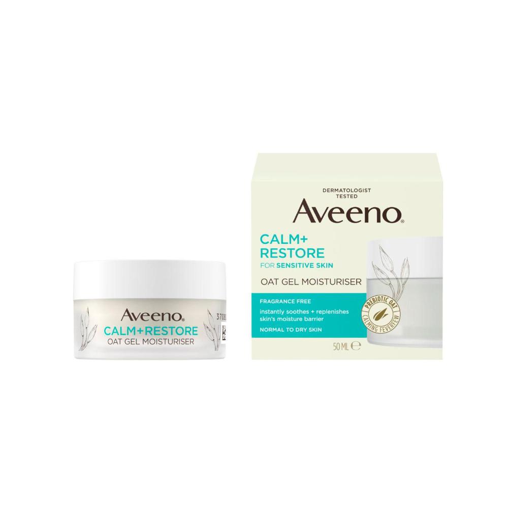 Aveeno Calm+restore Oat Gel Moisturiser | 50mL