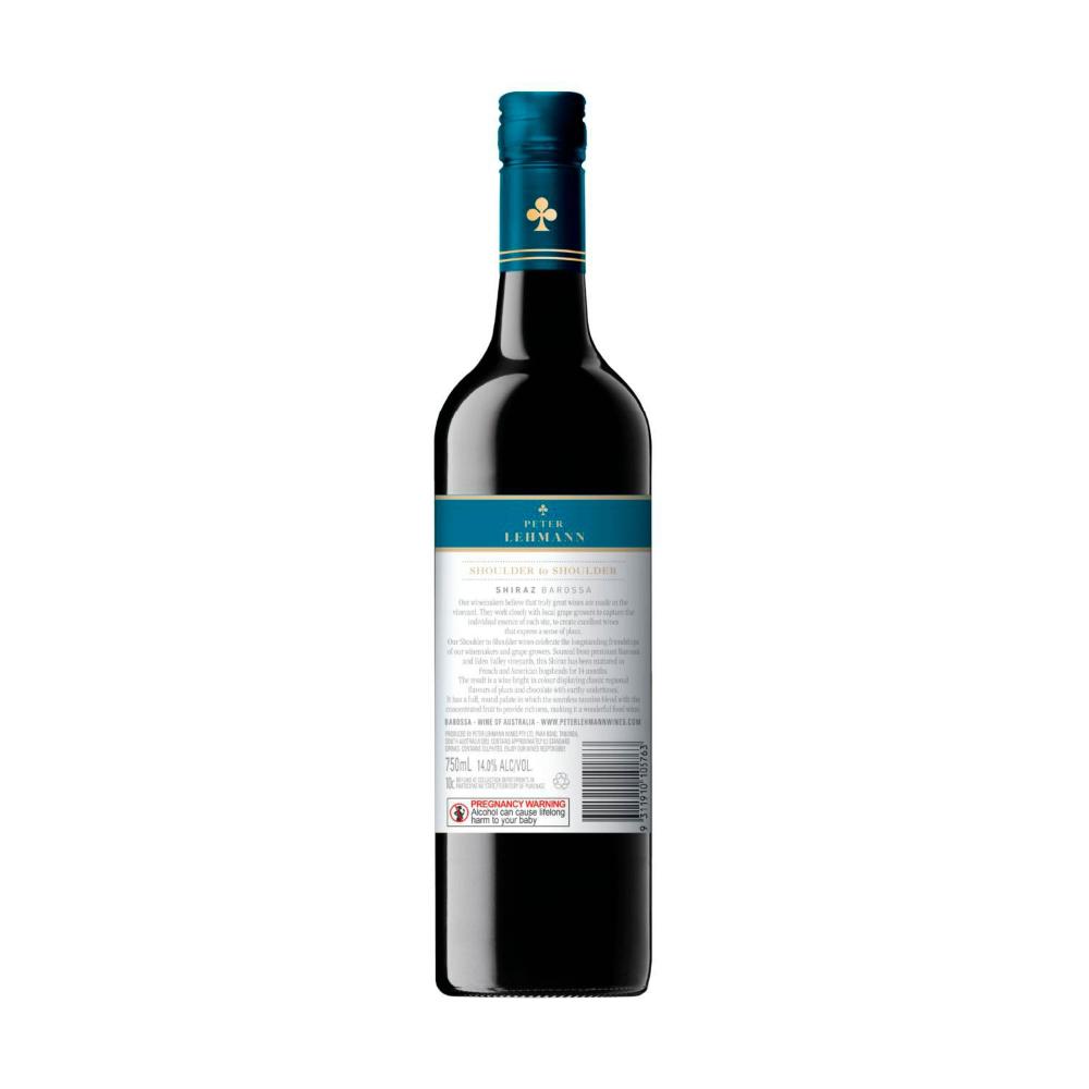 Buy Peter Lehmann Shoulder To Shoulder Shiraz 750ml 1 Each | Coles
