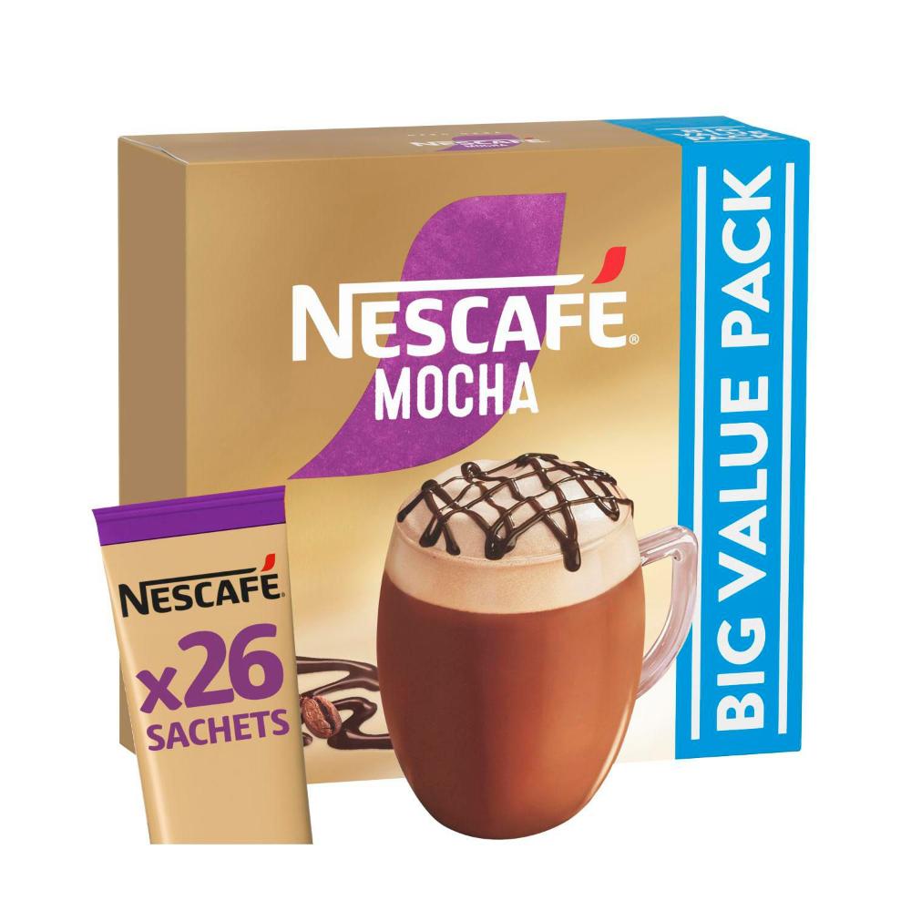 Buy Nescafe Mocha Coffee Sachets 26 Pack | Coles