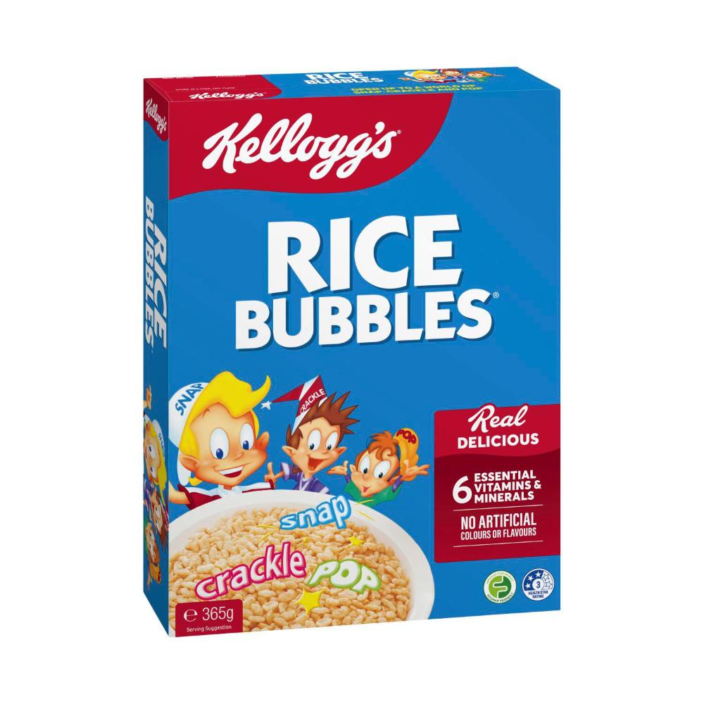 Sweet Rice Coles Buy Kellogg's Rice Bubbles Puffed Rice Breakfast Cereal 365g | Coles