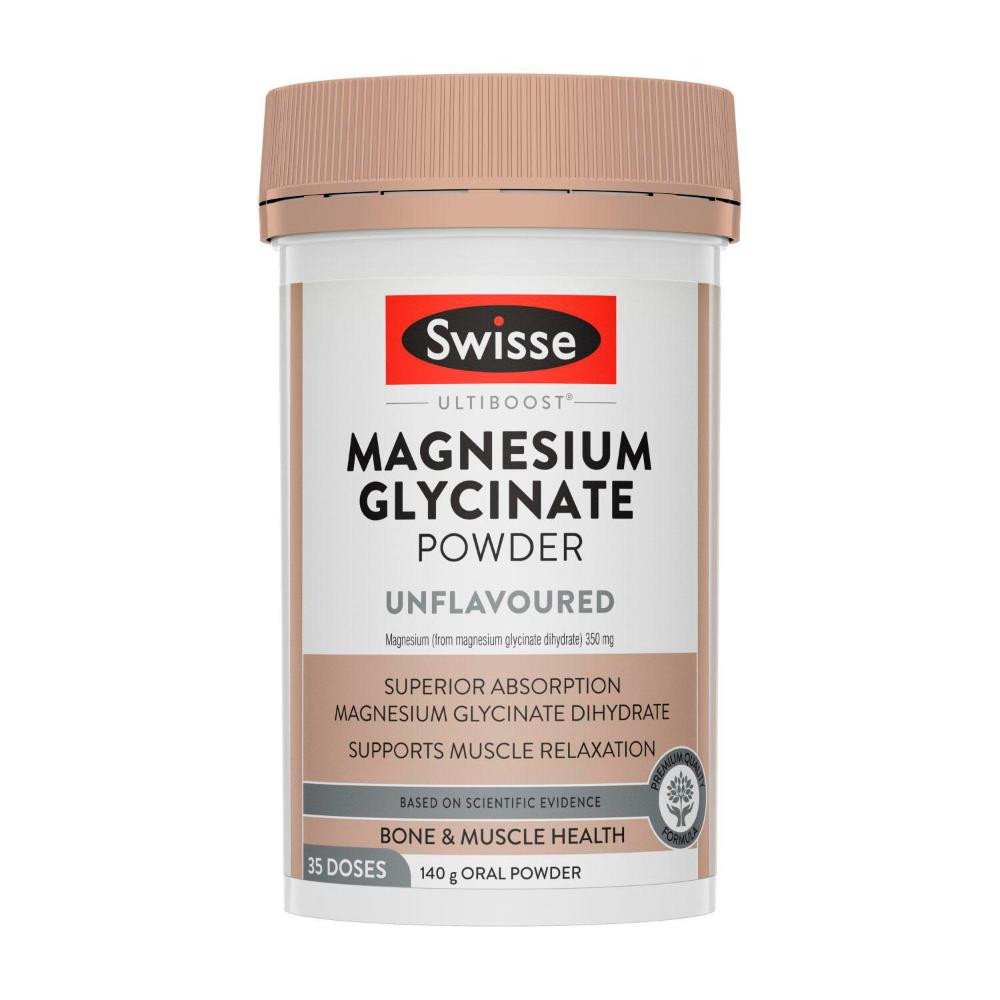 Swisse Ultiboost Magnesium Glycinate Powder | 140g