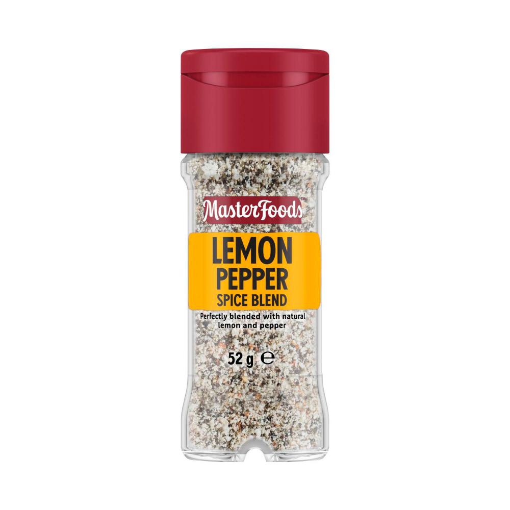 Buy MasterFoods Lemon Pepper Seasoning 52g Coles