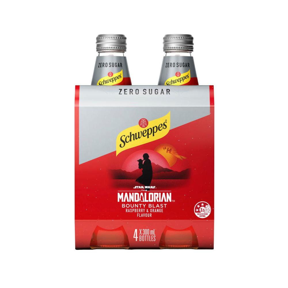 Buy Schweppes Star Wars The Mandalorian Bounty Blast Raspberry & Blood ...