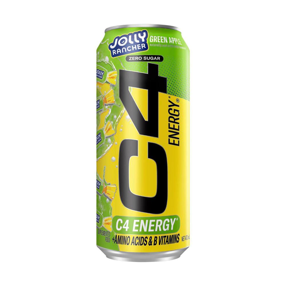 Buy C4 Energy Drink Green Apple Jolly Ranchers 473mL | Coles