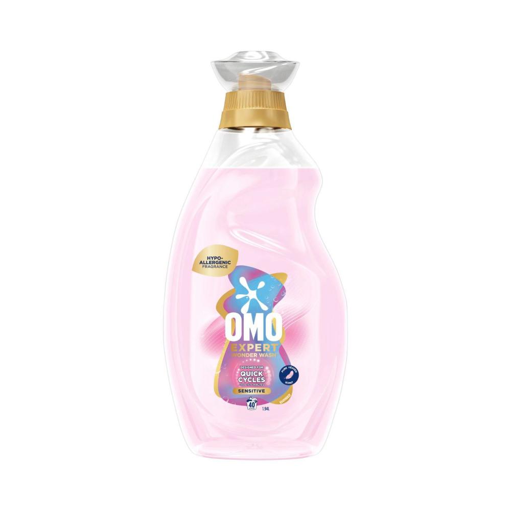 Buy OMO Expert Wonder Wash Laundry Liquid Sensitive 1.94L | Coles