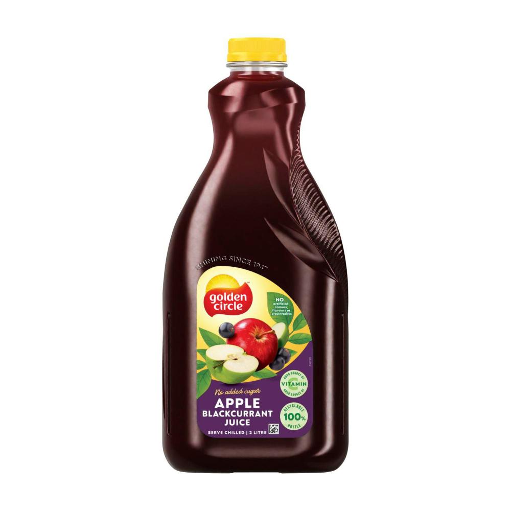 Buy Golden Circle 100 Percent Apple Blackcurrant Juice 2L Coles