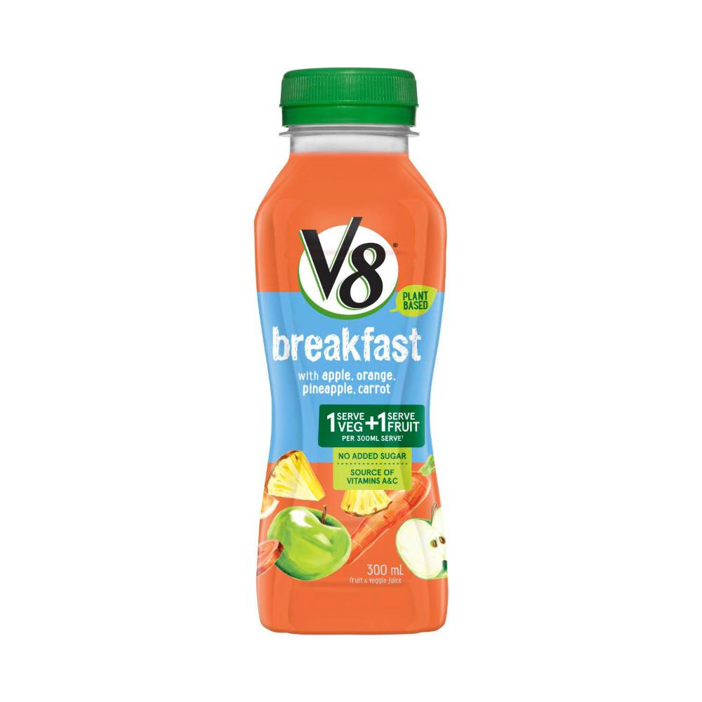Buy Campbell's V8 Breakfast Juice 300mL Coles