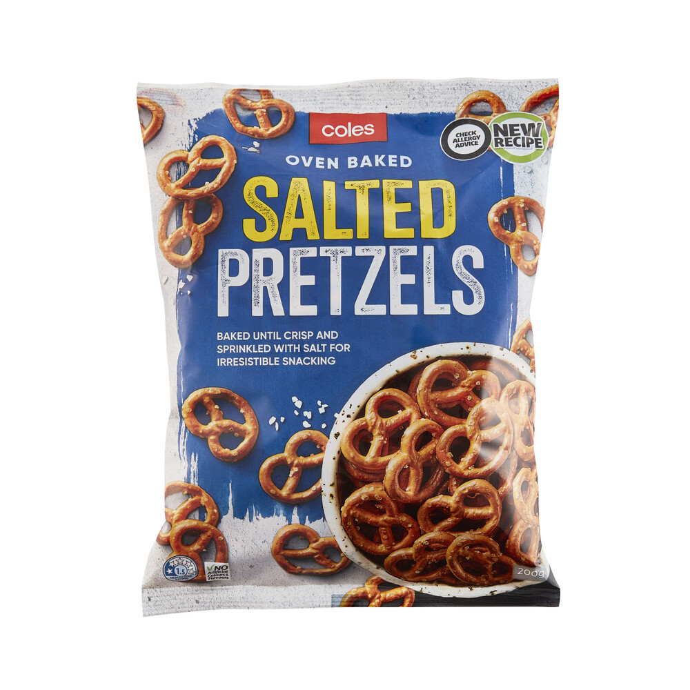 Buy Coles Pretzel Twists 200g Coles
