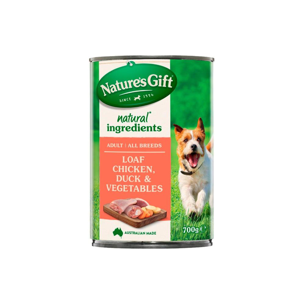 Buy Nature's Gift Duck Chicken And Vegetable Dog Food 700g Coles