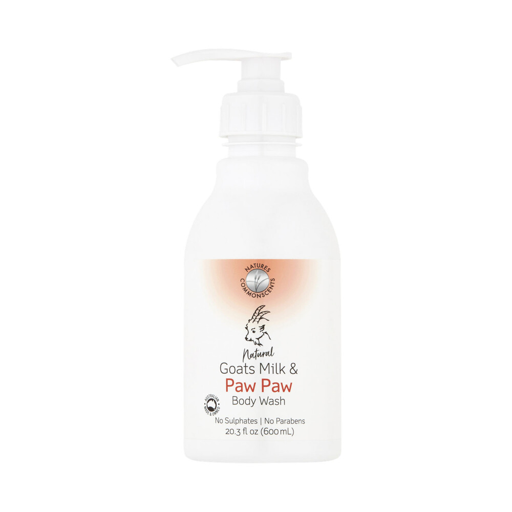 Buy Natures Commonscents Natural Goats Milk & Paw Paw Body Wash 600mL Coles