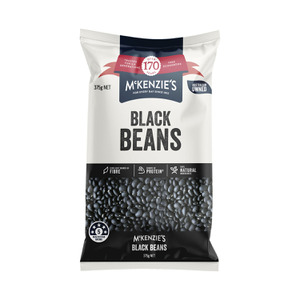 Mckenzie S Dried Black Beans Coles Online