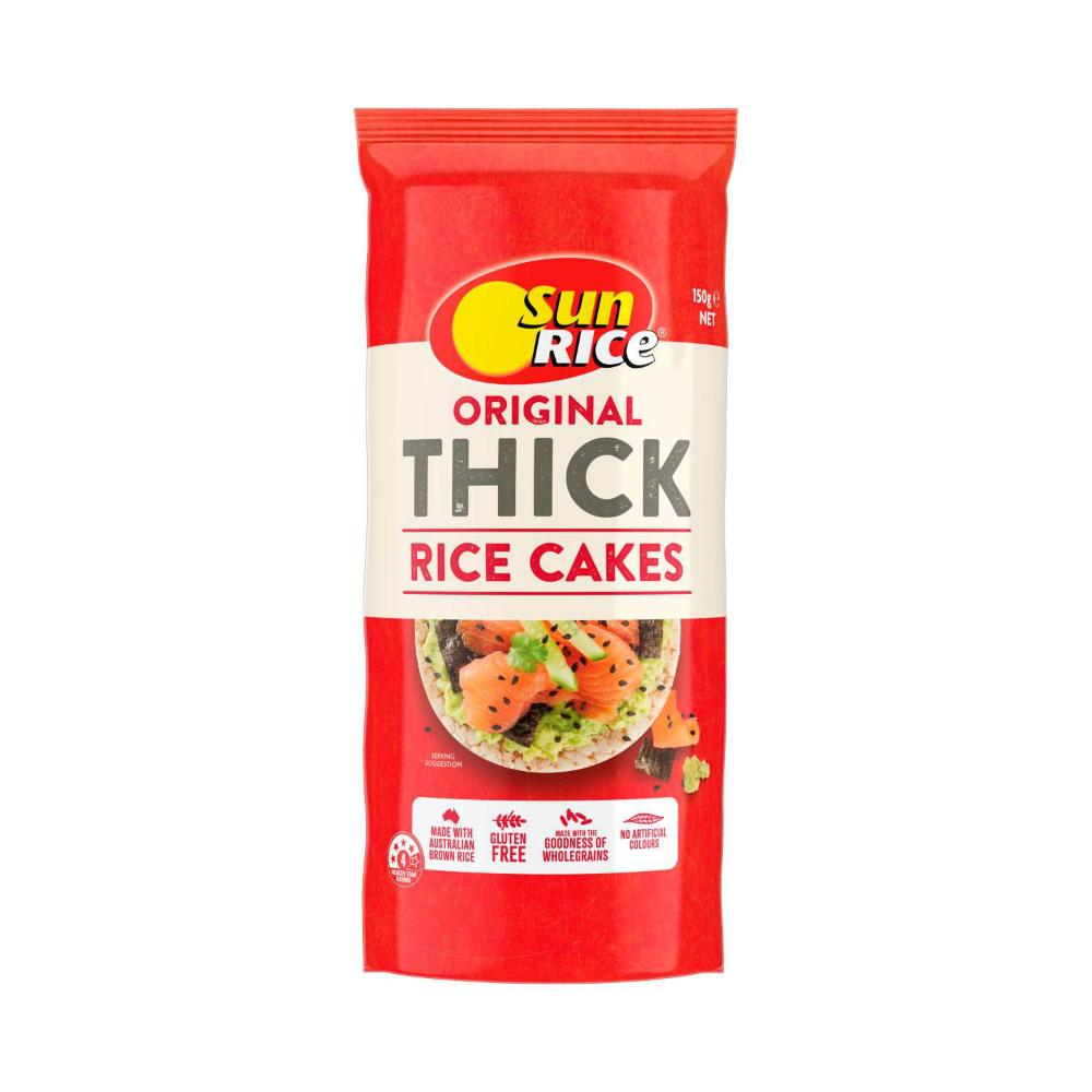 Sunrice Original Thick Rice Cakes | 150g