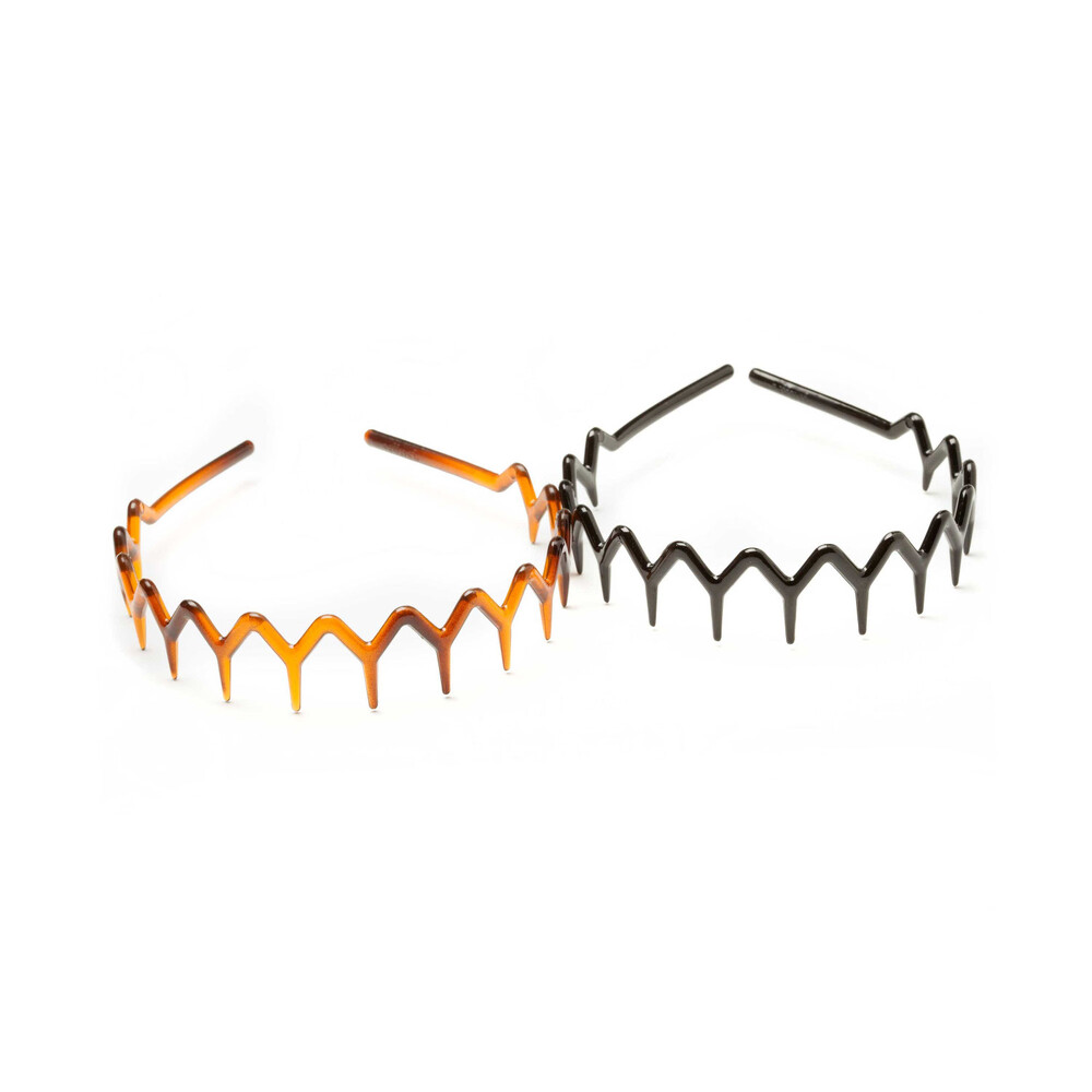 Scunci Effortless Beauty Zigzag Headband | 2 pack