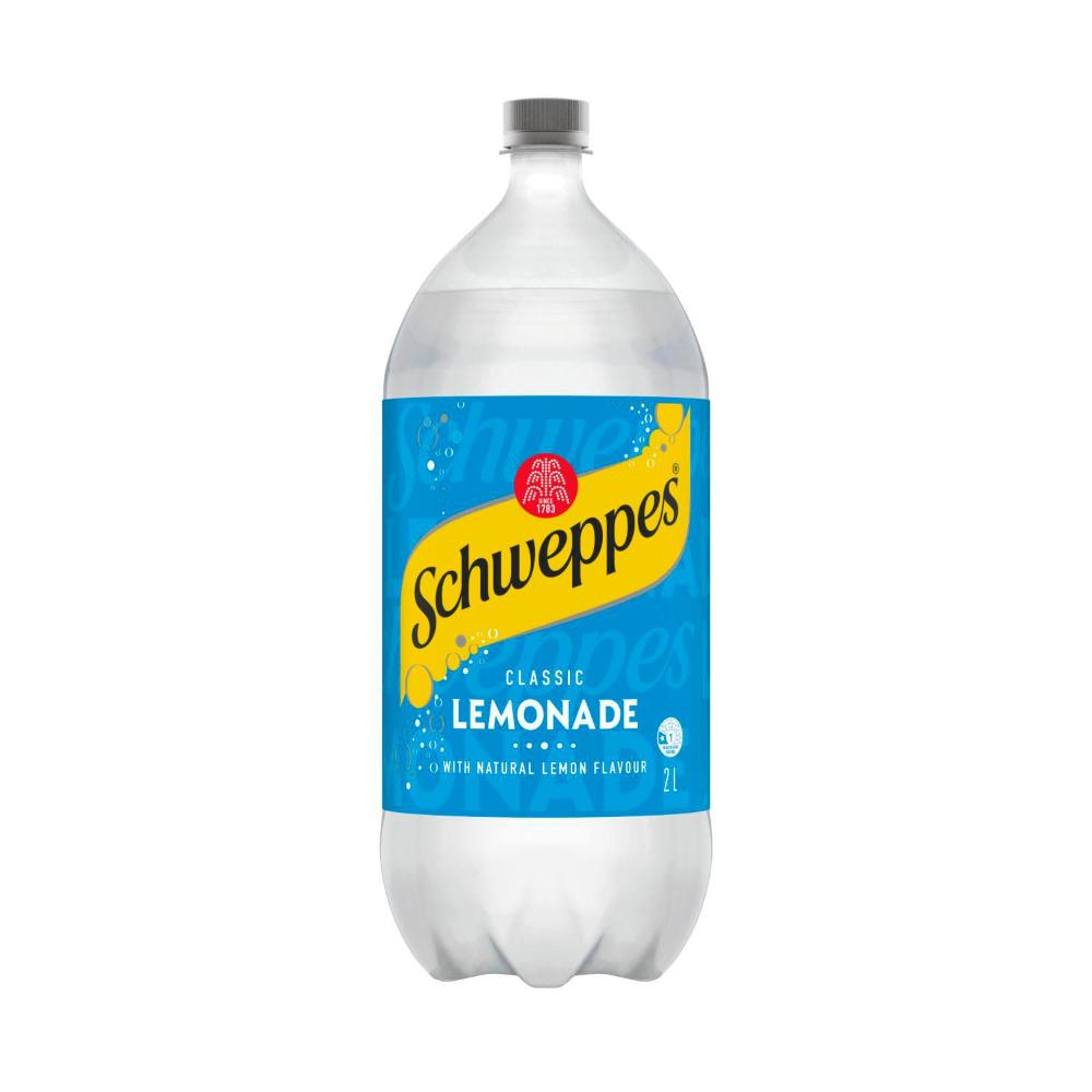 Buy Schweppes Lemonade Soft Drink Single Bottle 2L Coles