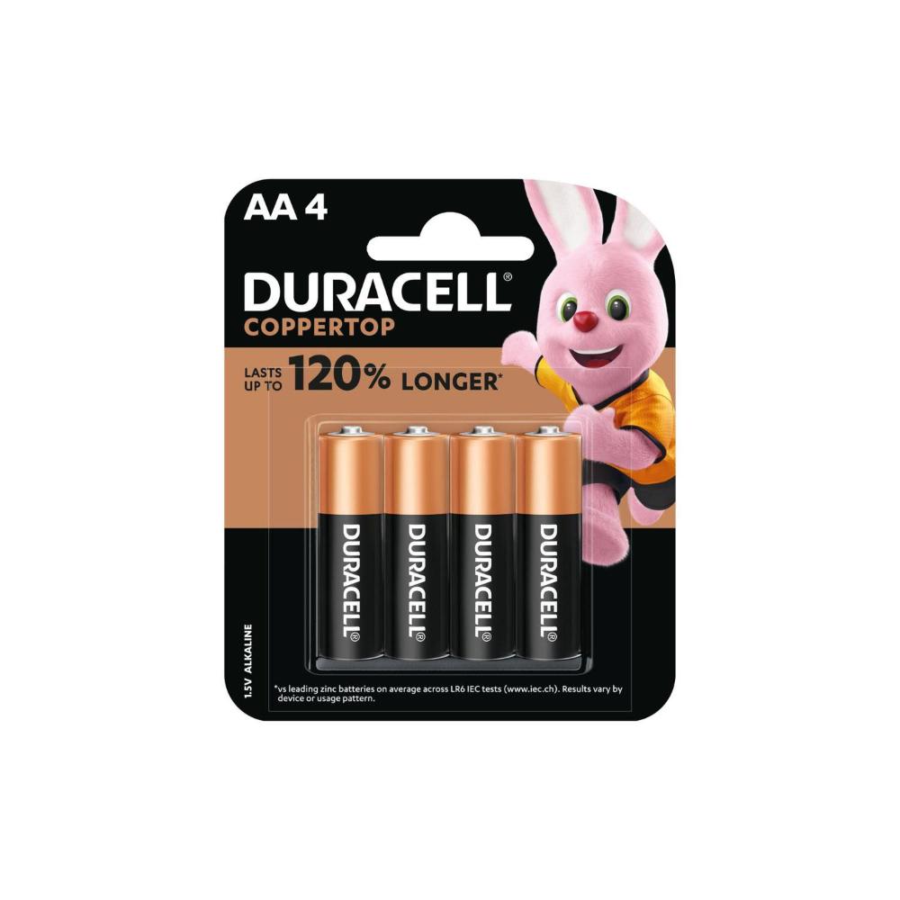Buy Duracell Coppertop AA4 Batteries 4 pack Coles
