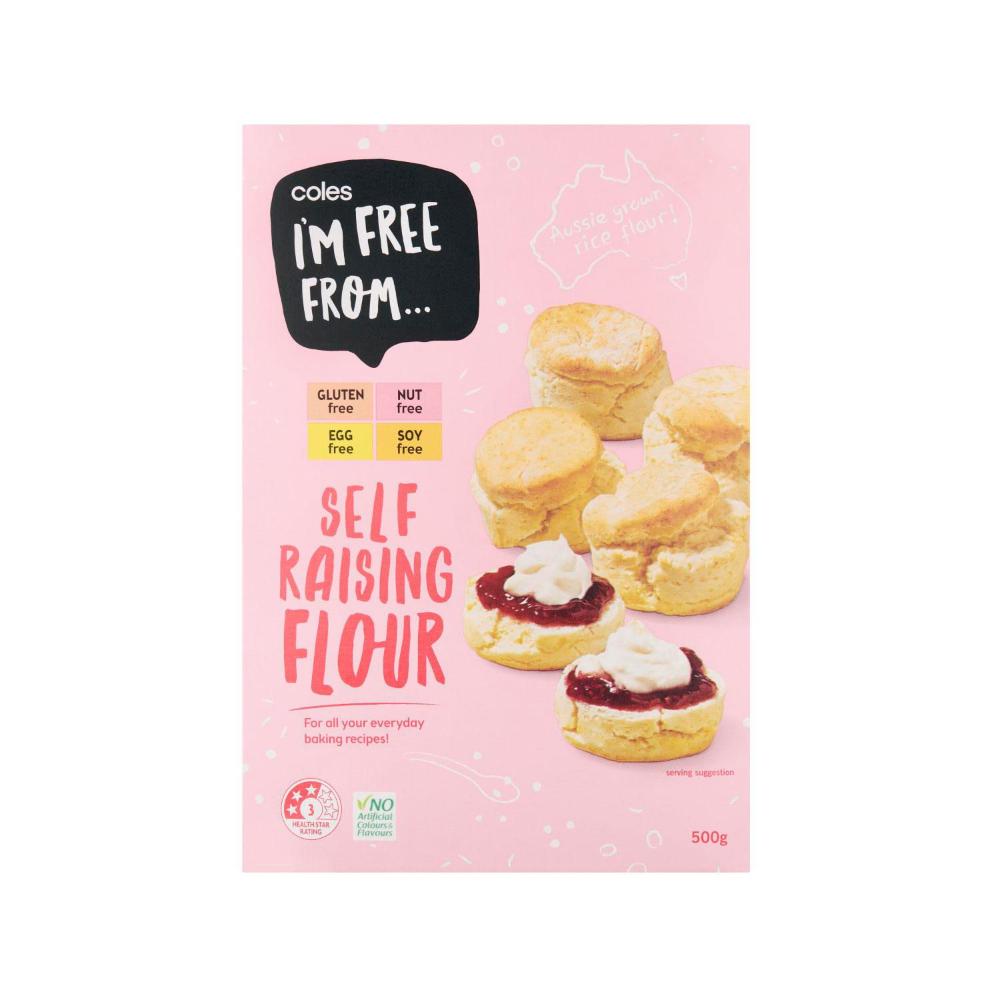 Buy Coles Gluten Free Self Raising Flour 500g Coles