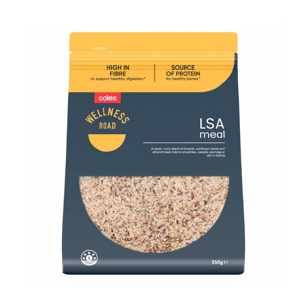 Buy Coles Wellness Road LSA Meal 350g Coles