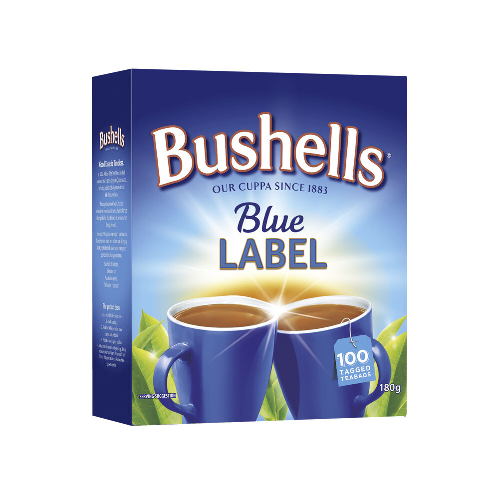 Buy Bushells Blue Label Tea Bags Teacup 100 pack Coles