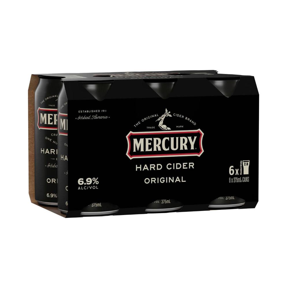 Buy Mercury Hard Cider Can 375mL 6 Pack Coles