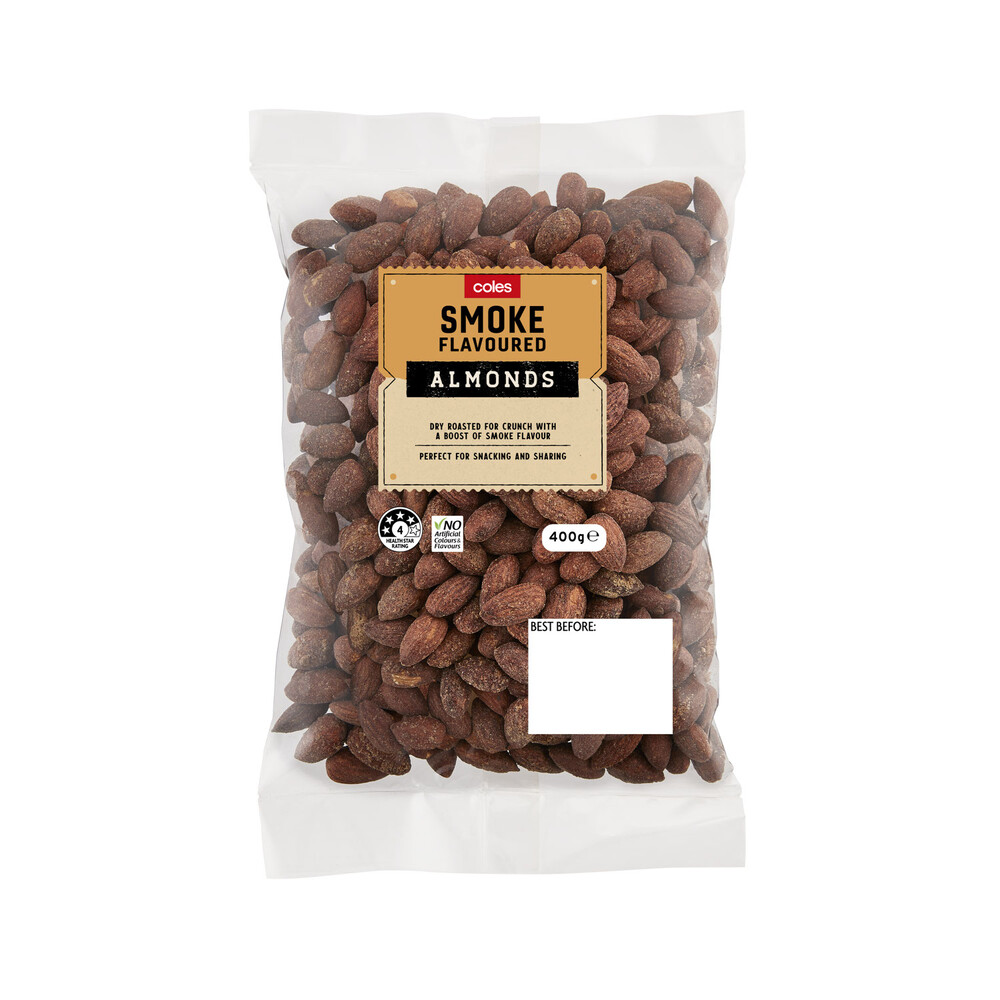 Buy Coles Smoked Almonds 400g Coles